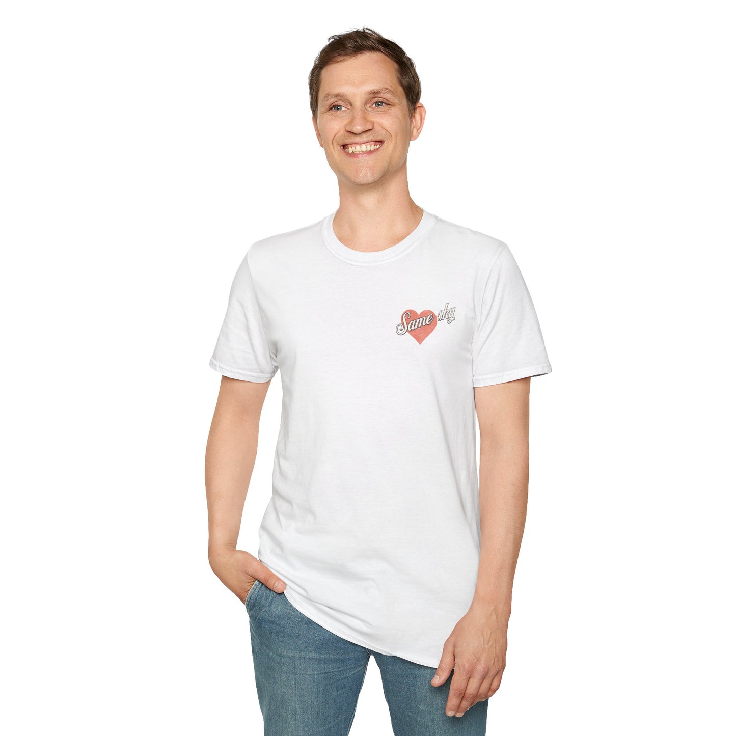 Same Sky — Retro Heart — T-Shirt