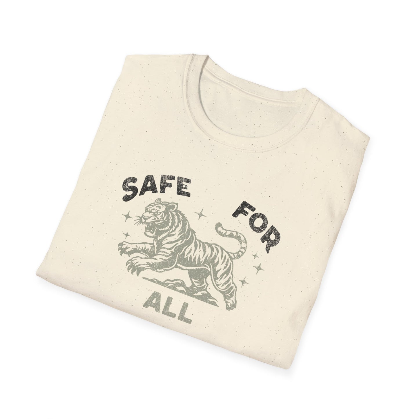 Safe for All — Tiger — T-Shirt