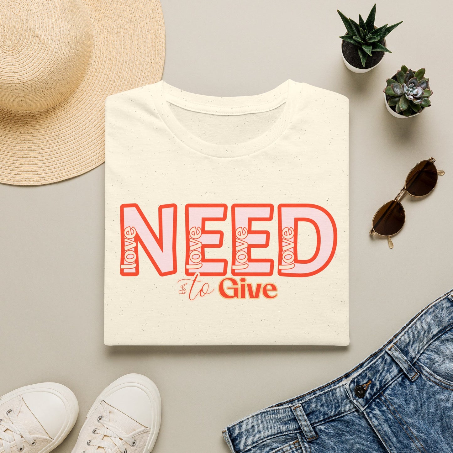 Love is all we need — Script — T-Shirt 1