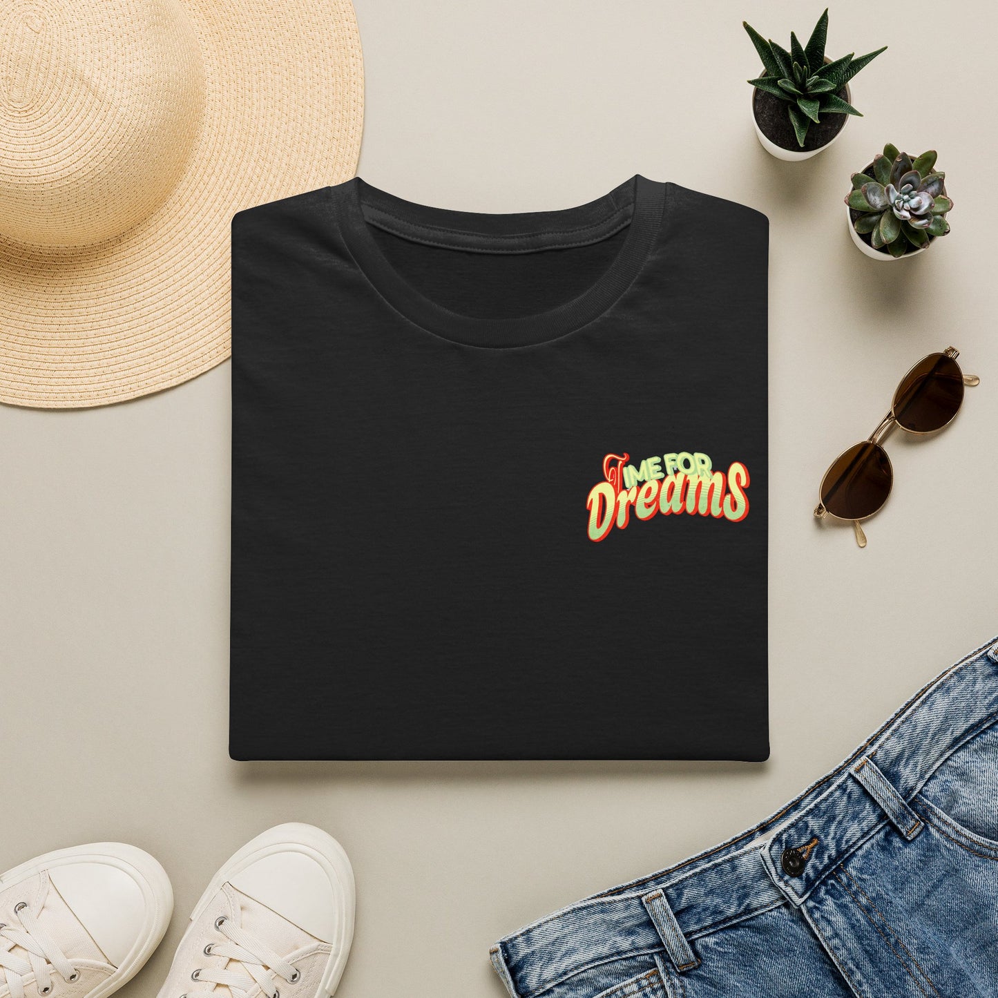 Dreams — Retro Script  — T-Shirt 1