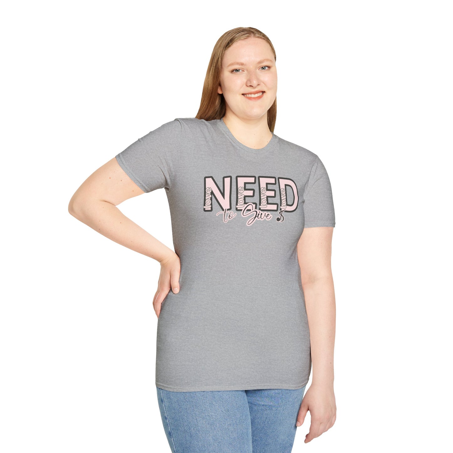 Love is all we need T-Shirt —  Script Tee