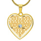 Square Love, Luxury gold necklace - Sheer: your Luck - Sheerluck-art.com