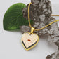 Love- Set to dreaming, Luxury gold necklace, lying on organic background - Sheer: your Luck - Sheerluck-art.com