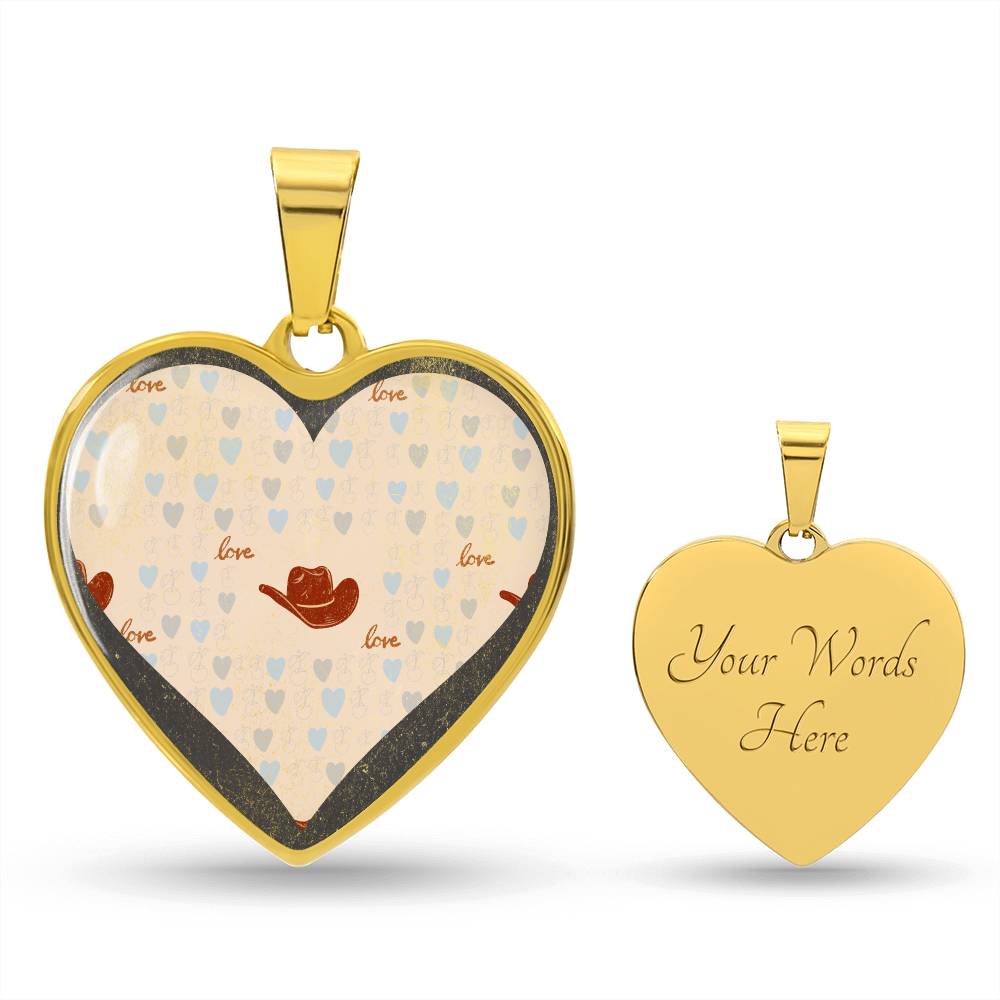 Love- Set to dreaming, Luxury gold necklace, with engraving - Sheer: your Luck - Sheerluck-art.com