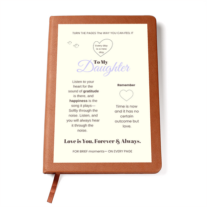 Daughter — Gratitude — Journal