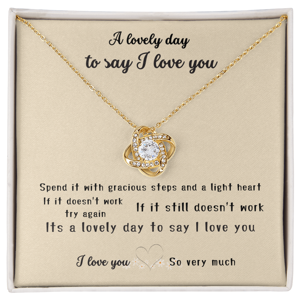 Days — To love you — Necklace 1