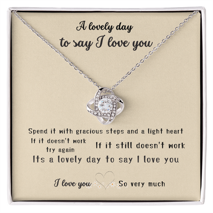 Days — To love you — Necklace 1