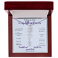 Daughter — Pushing up daisies — Flower name necklace