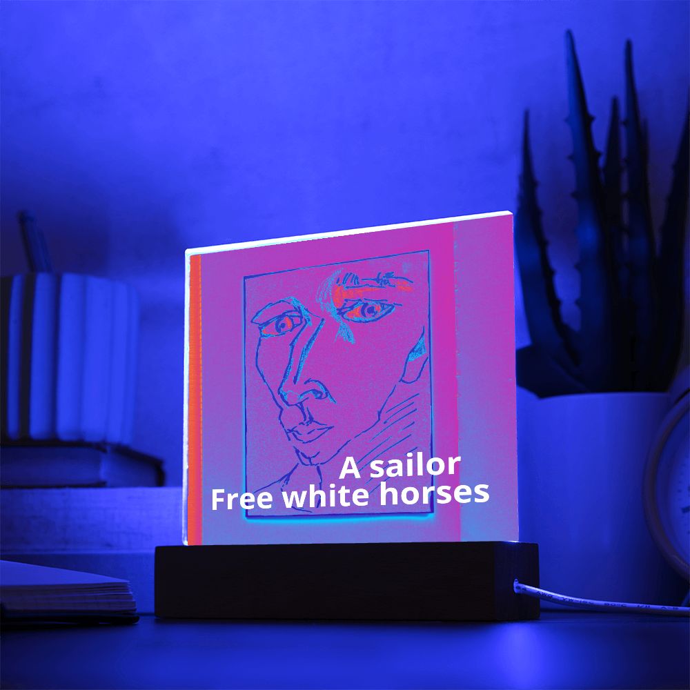 Acrylic square - Sheer: your Luck - Sheerluck-art.com