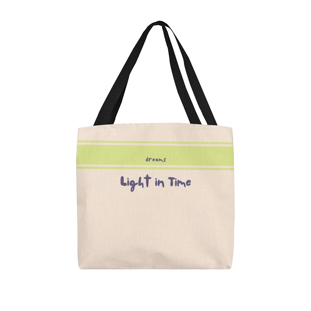 Light in Time — Classic Tote Bag Green