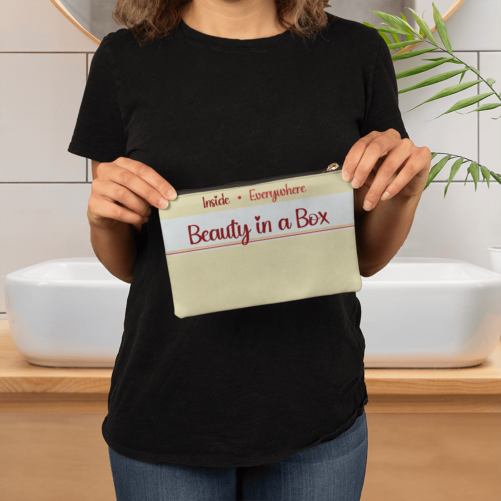 Beauty in a Box — Zippered Pouch 2