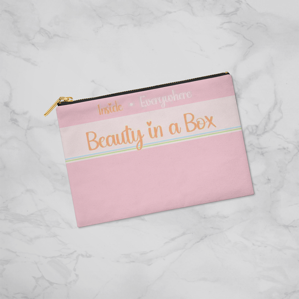 Beauty in a Box 1 - Zippered Pouch