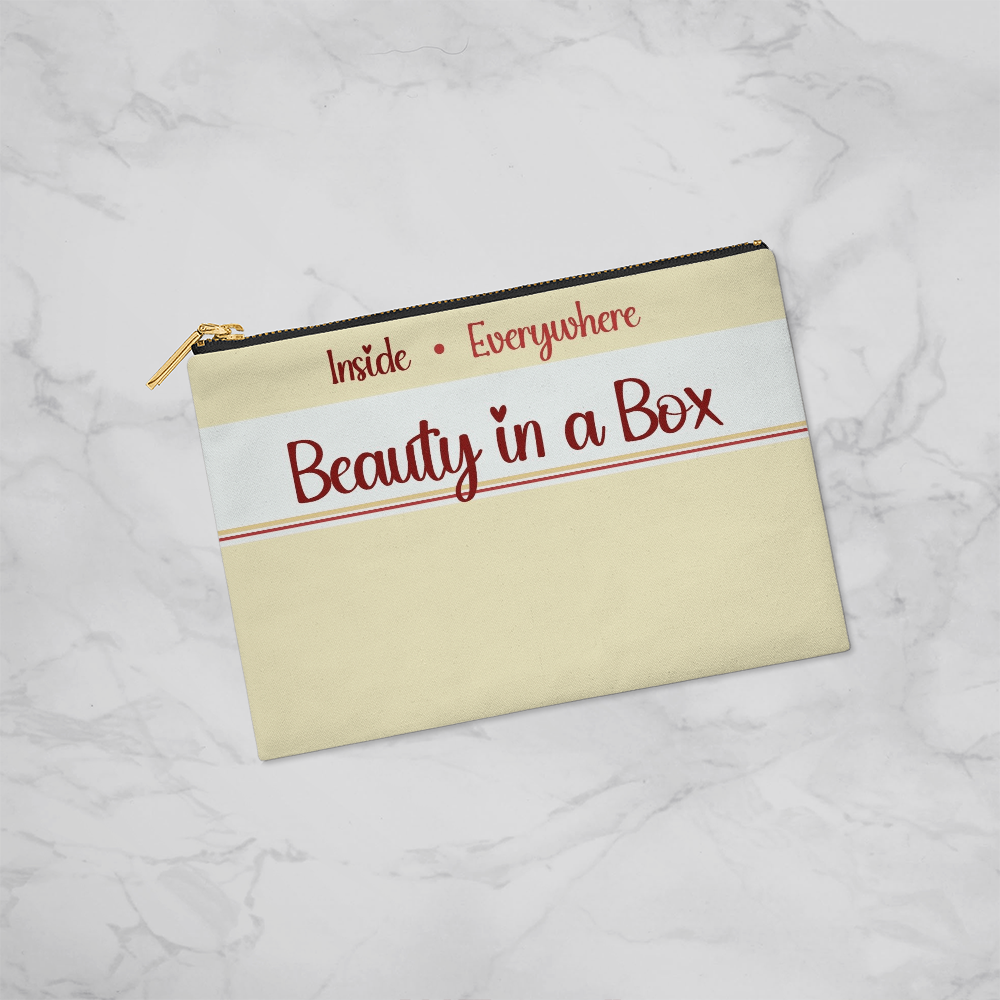 Beauty in a Box — Zippered Pouch 2