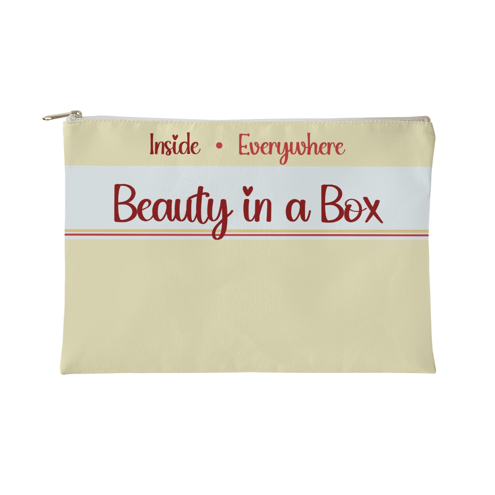 Beauty in a Box — Zippered Pouch 2