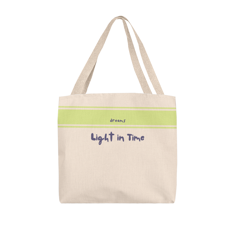Light in Time — Classic Tote Bag Green