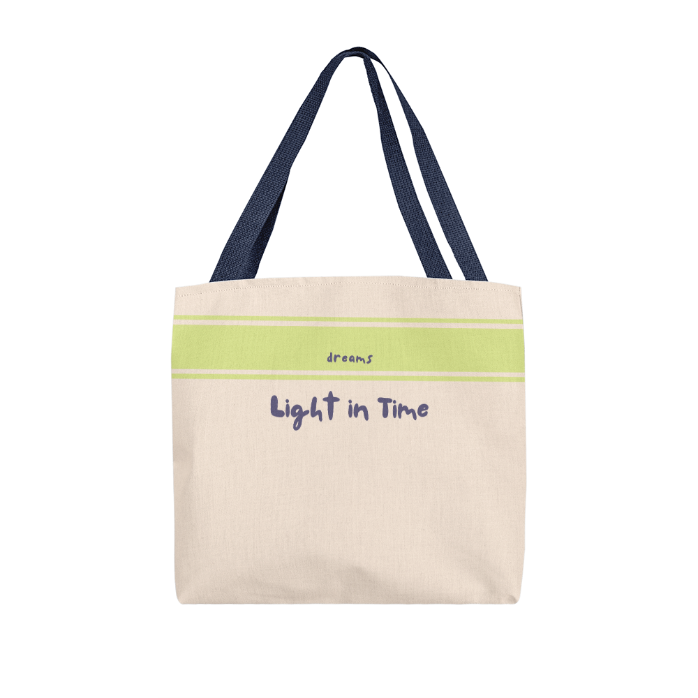 Light in Time — Classic Tote Bag Green