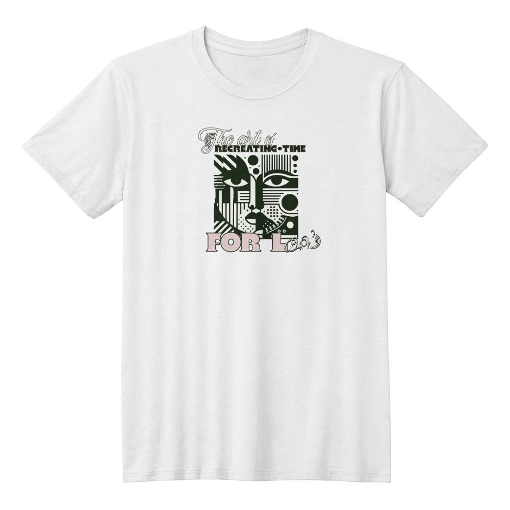 Time for Love White T-shirt - sheer: your Luck - Sheerluck-art.com