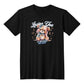 Loving You, Teddy Bear Black T-shirt - Sheer: your Luck - Sheerluck-art.com