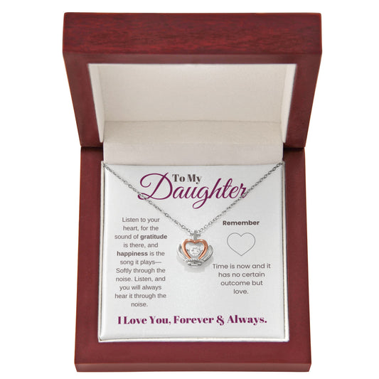 Daughter — Listen to your Heart — Necklace