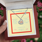 Sunshine — Baby Feet Heart — Necklace