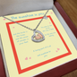 Sunshine — Baby Feet Heart — Necklace