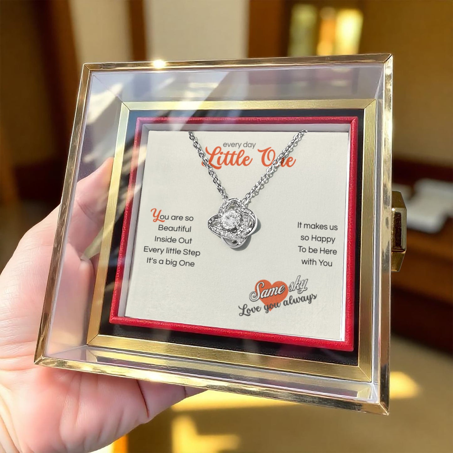 Little One — Love Knot Necklace