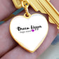 Graphic Heart Keychain - Sheer: your Luck - Sheerluck-art.com