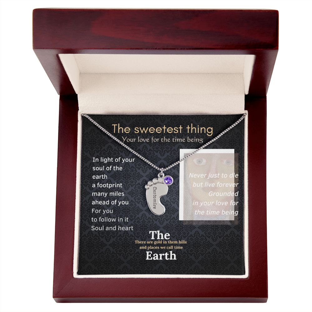 Message card for the life ahead of you with necklace - Sheer: your Luck - Sheerluck-art.com