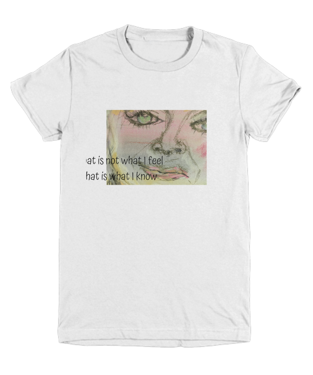 T-shirt (sketch of Madonna) - Sheer: your Luck - Sheerluck -art.com