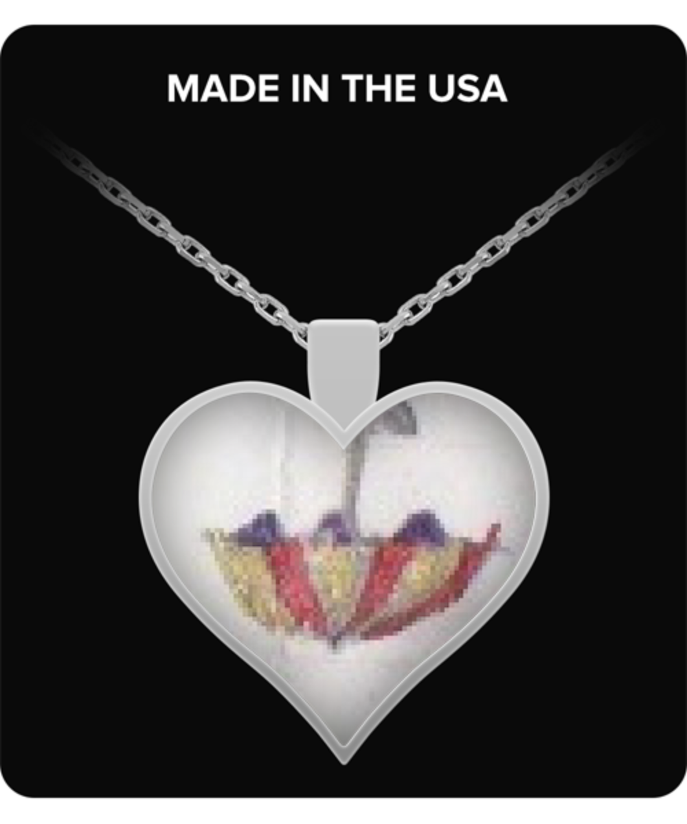 Heart necklace - Sheer: your Luck - Sheerluck-art.com
