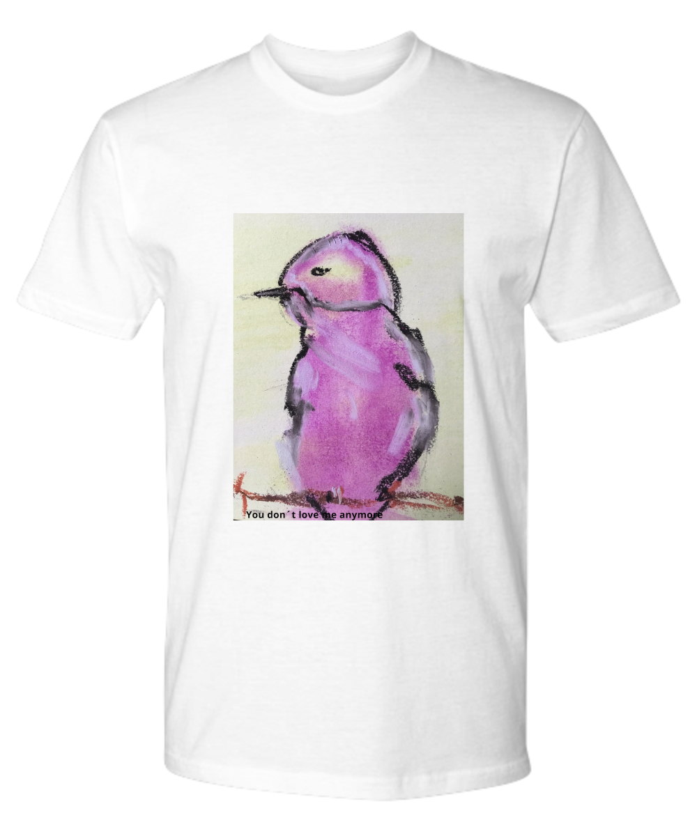 T-shirt, bird - Sheer: your Luck - Sheerluck-art.com