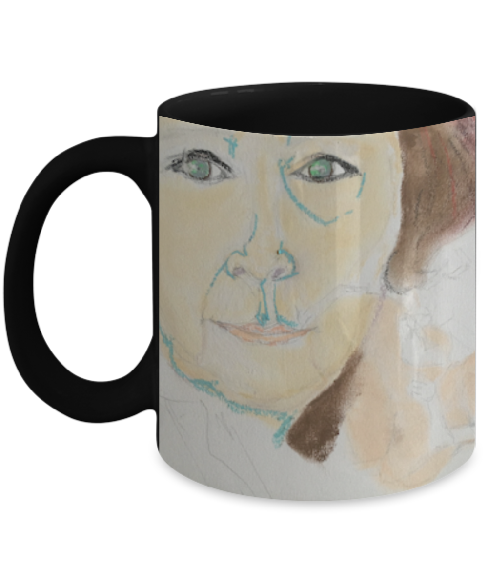 Cup of choice (sketch of Alice Miller) - Sheer: your Luck - Sheerluck-art.com